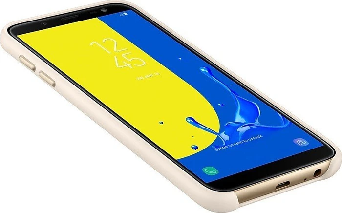 Samsung Dual Layer Cover für Galaxy J6 (2018) gold