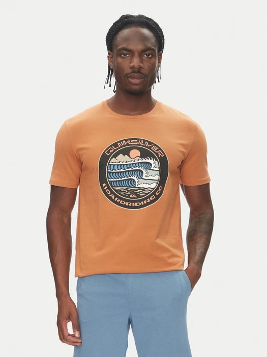 Quiksilver EV Three Seas T-Shirt kurzarm bran (Herren)
