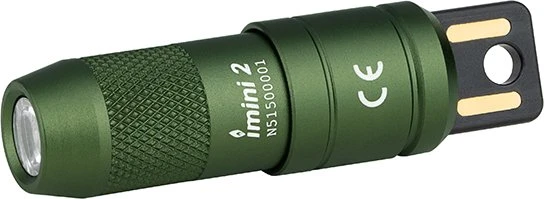 OLight iMini 2 EOS Taschenlampe grün