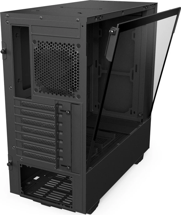 NZXT H500 schwarz, Glasfenster
