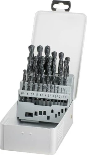 kwb HSS-R Metallbohrer-Sortiment inkl. Werkzeugbox, 25-tlg.