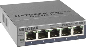 Netgear ProSAFE Plus GS100 Desktop Gigabit Smart Switch, 5x RJ-45 (GS105E-100)