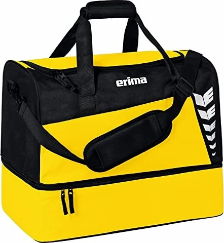 Erima Six Wings Bodenfach L Sporttasche gelb/schwarz