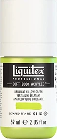 Liquitex Professional Soft Body Acrylic brilliant yellow green, 59ml