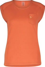 Scott Defined Merino Tech Trikot ärmellos braze orange (Damen)