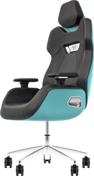Thermaltake ARGENT E700 Gamingstuhl, schwarz/türkis