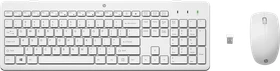 HP 230 Wireless Mouse and Keyboard Combo, weiß, USB, DE