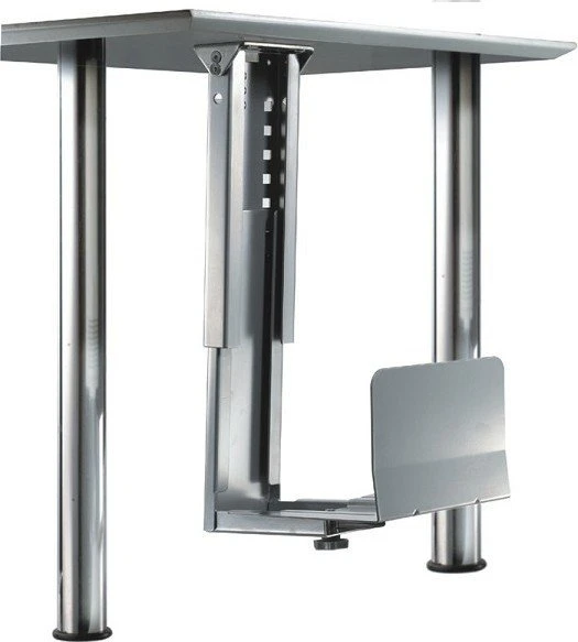 Neomounts CPU-D200SILVER PC-Halterung, Untertischmontage, silber