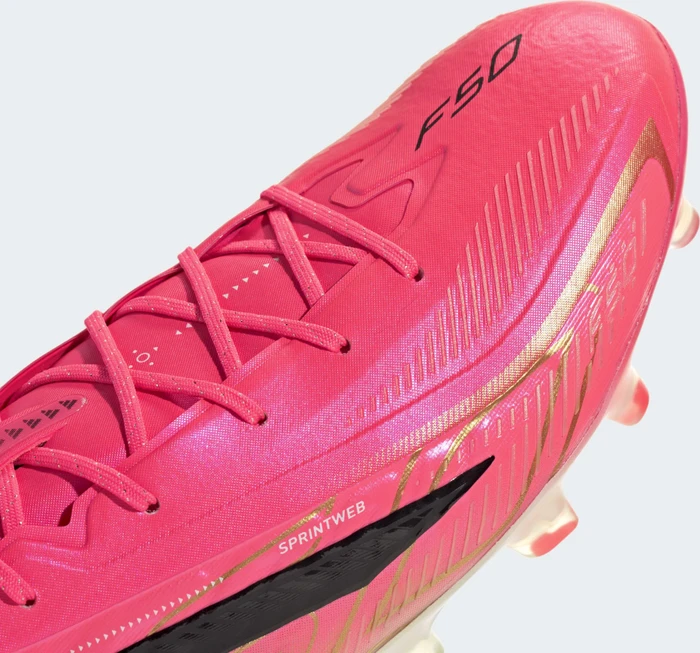 adidas F50 Hyperfast Elite AG solar turbo/core black/gold metallic