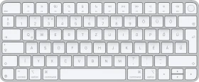 Apple Magic Keyboard mit Touch ID für Mac mit Apple Chip (USB-C), weiß/silber, USB/Bluetooth, HU