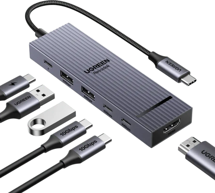 Ugreen Revodok Pro 106, USB-C 3.1 [Stecker]