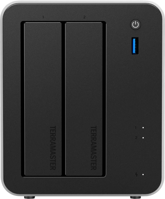 TerraMaster F2-425 Plus, Intel N95, 8GB RAM, 2x RJ-45 5GBase-T, 3x USB-A 3.1