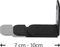 Hama Soundbar-Wandhalterung schwarz, Paar Vorschaubild