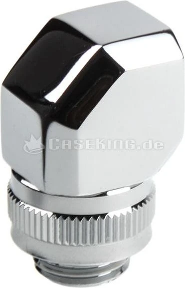 Phanteks Glacier Winkeladapter 90° G1/4" chrome
