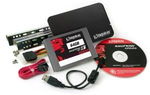 Kingston SSDNow V+ 100 - Bundle 64GB, 2.5" / SATA 3Gb/s
