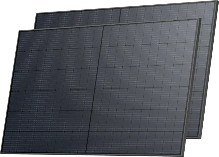 EcoFlow 520W Starres Solarpanel, 520Wp, 2 Stück, 1.04kWp