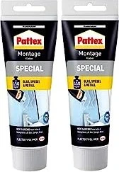 Pattex PXK08 Montagekleber Special Glas, Spiegel & Metall, 80g