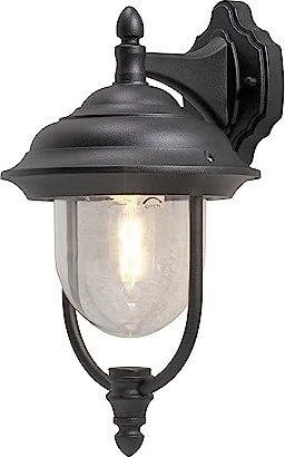Konstsmide Parma 24cm Wandleuchte hängend schwarz