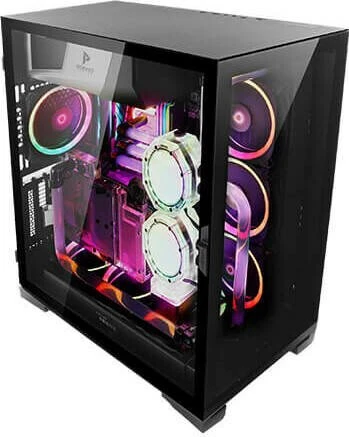 Antec P120 Crystal, schwarz, Glasfenster
