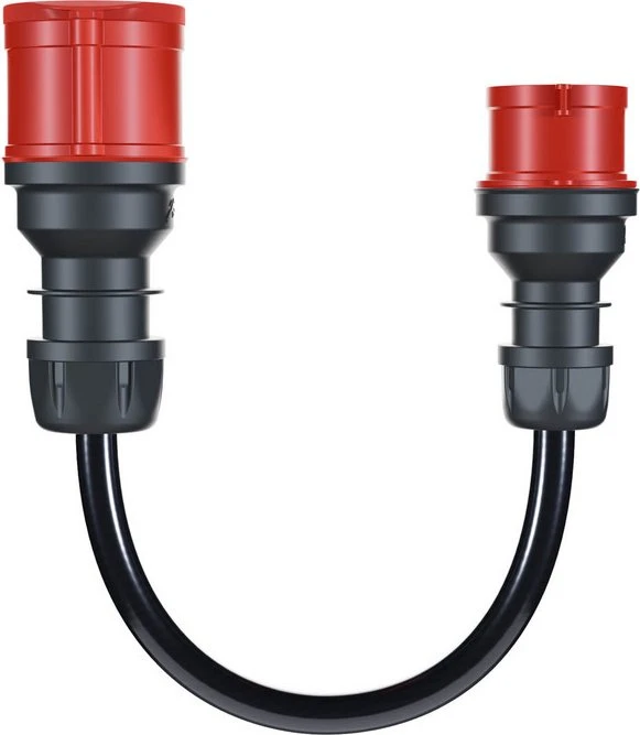 go-e Adapter Gemini flex 11 kW auf CEE rot 32 A