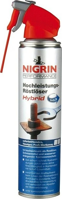 Nigrin Performance Hochleistungs-Rostlöser Hybrid, 400ml