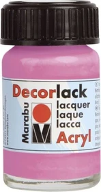 Marabu Decorlack Acryl Acrylfarbe, pink, 15ml