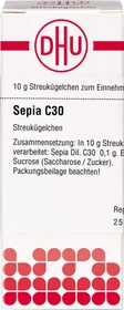 DHU Sepia C30 Globuli, 10g
