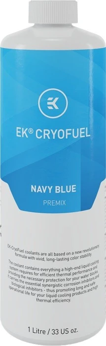 EK Water Blocks EK-CryoFuel Navy Blue, Kühlflüssigkeit, 1l
