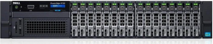 Dell PowerEdge R730, Xeon E5-2620 v4, 8GB RAM, 300GB HDD, 2HE, Windows Server 2016 Standard, 10 User CAL