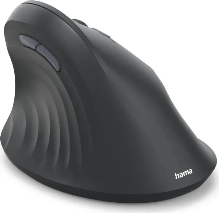 Hama EWM-600R Ergonomic Vertical Mouse, schwarz, USB/Bluetooth