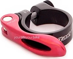 Ergotec SCQ-100 Schnellspanner 34.9mm Sattelklemme schwarz/rot