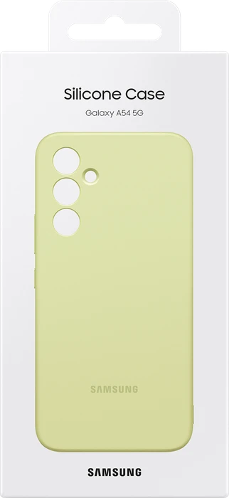 Samsung Silicone Case für Galaxy A54 5G Lime