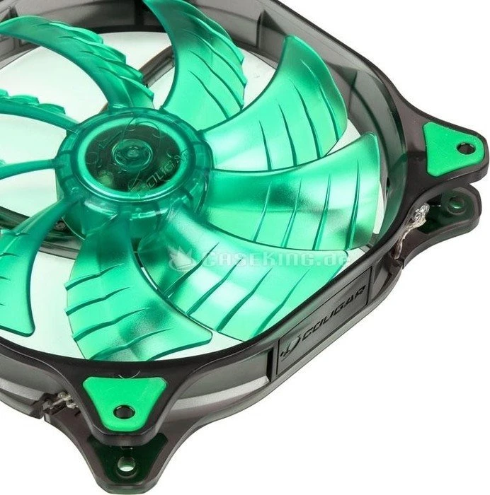 Cougar CFD LED D14HB-G grün, 140mm