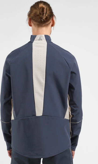 Odlo Engvik Funktionsjacke silver cloud/india ink (Herren)