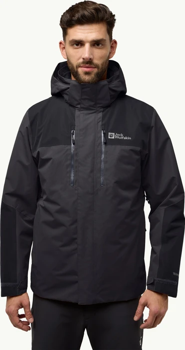 Jack Wolfskin Jasper 3in1 Funktionsjacke phantom (Herren)