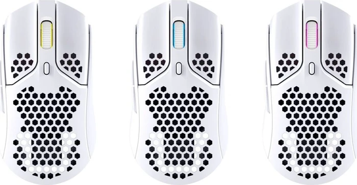 HP HyperX Pulsefire Haste Wireless weiß, USB