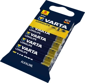 Varta Longlife Micro AAA, 8er-Pack