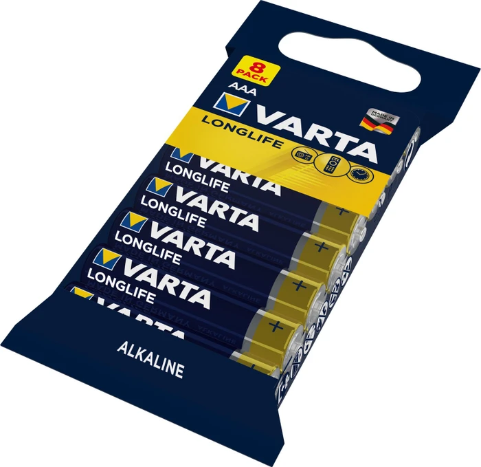 Varta Longlife Micro AAA, 8er-Pack