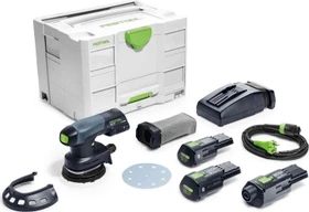 Festool ETSC 125 3.0 I-Set Akku-Exzenterschleifer inkl. Systainer + 2 Akkus 3.0Ah