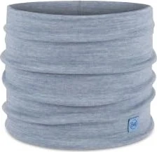 Buff Merino Heavyweight Schlauchtuch solid light blue