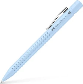 Faber-Castell Grip 2010 Druckbleistift B 0.7mm graphit, himmelblau, Radierer