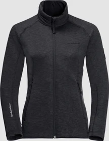 Jack Wolfskin Athletic Collar Jacke hedge schwarz (Damen)