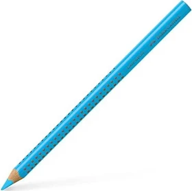 Faber-Castell Jumbo Grip Trockenmarker neonblau, 10er-Pack