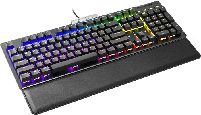 EVGA Z15, LEDs RGB, schwarz, Kailh SPEED Silver, USB, US