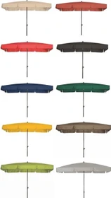 Doppler Sun Line Waterproof III Sonnenschirm 185x120cm rot