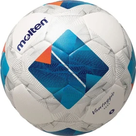 Molten F5N3555 Fußball weiß/blau