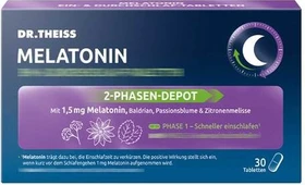 Dr. Theiss Melatonin Ein- & Durchschlaf Tabletten, 30 Stück