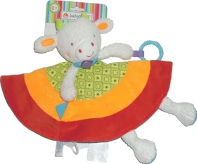 Fehn Schmusetuch Fluo Kiddos Kuh Deluxe 36cm