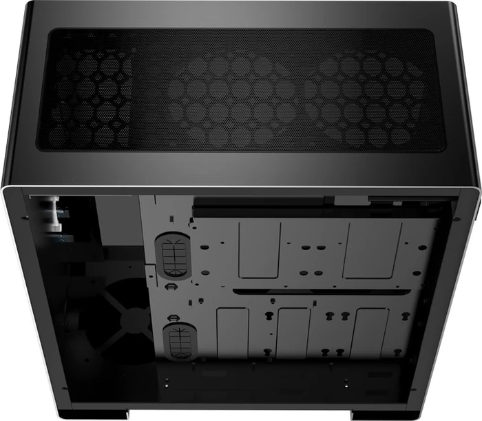 Jonsbo U5S, schwarz, Glasfenster