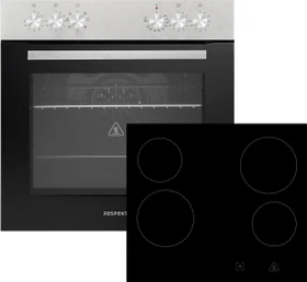 Respekta Jonas HS2001-26 Einbauherd-Set